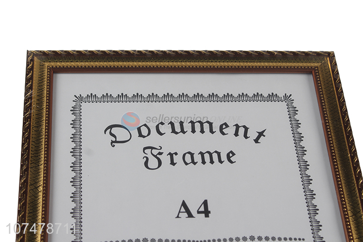 wholesale A4 document frame certificate frame