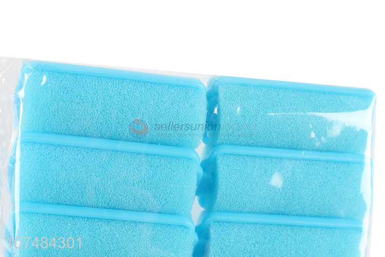 Wholesale durable hairdressing tools safety sponge plastic hair rollers