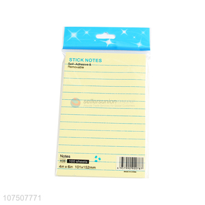 High Quality Lined Sticky Notes Post-It Notes