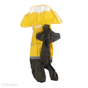 Bottom price dog clothing dog raincoat waterproof outdoor jacket