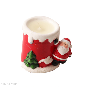 New product creative christmas candle for decoration