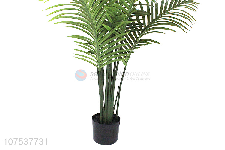 High Quality Plastic Chrysalidocarpus Lutescens Artificial Potted Plant