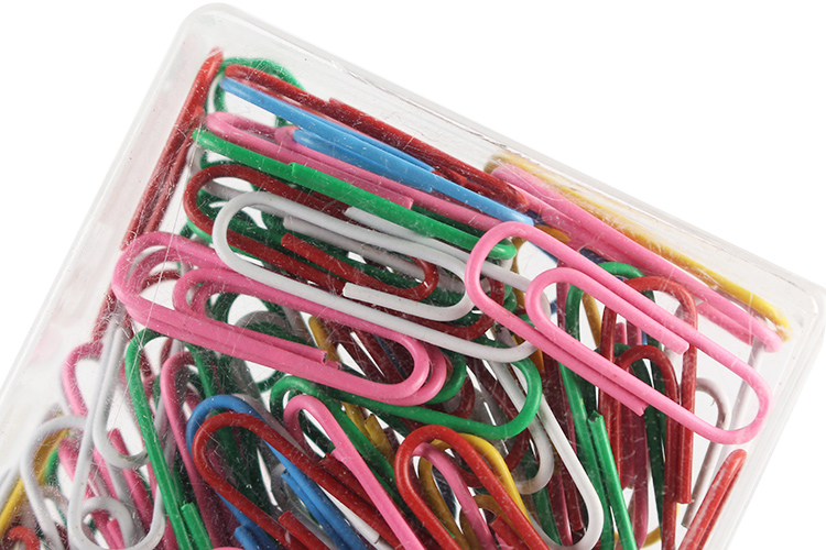 Hot sell 100pcs adjustable colorful file binder paper clip for office school
