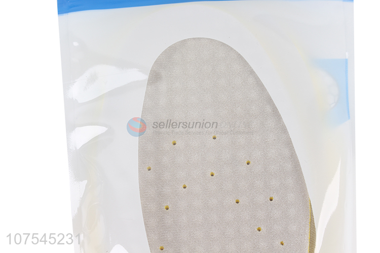 Cheap And Good Quality Pu Foam Shock Absorbing Sport Insoles For Men
