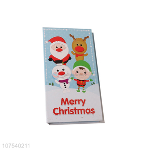 China factory 3*50sheets Christmas sticky note book for children