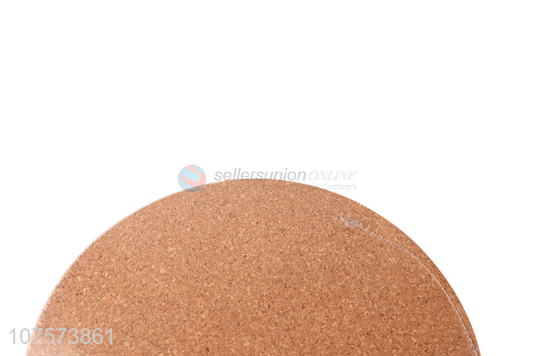 Hot products customized logo printed cork coster cork cup mat