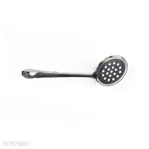 Colander leakage spoon