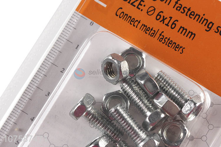 Hot selling connect metal fasteners hexagon fastening screw