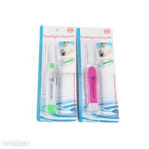 High quality led flashlight earpick led earwax cleaner for children