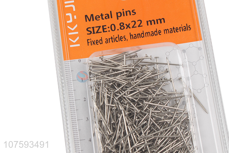 Good quality 22mm nickel plating iron pins metal pins