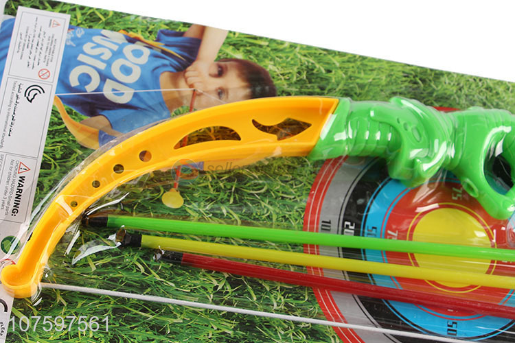 China manufacturer plastic bow and arrow set toys kids plastic toys