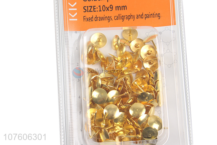 Best Quality Golden Pins Fashion Pushpin Drawing Pin