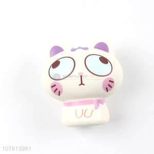 Big-eyed cat color cat sells cute and cute shape rebound toy