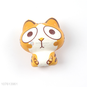 Cuet style pink big-eyed cat style shape rebound toy
