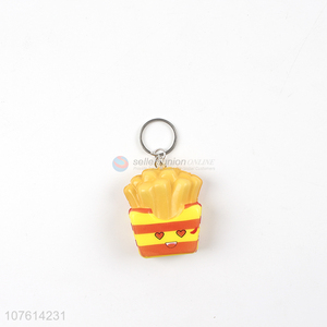 New Cute Expression French Fries Shape Rebound Toy