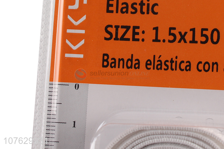Low price white elastic band garment accessories