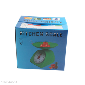 Promotional durable mechanical food scale plastic kitchen scales
