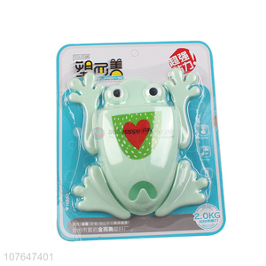 Hot Selling Cartoon Frog Shape Toothbrush Holder For Bathroom
