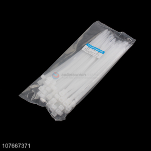 Top quality white heavy duty nylon cable ties