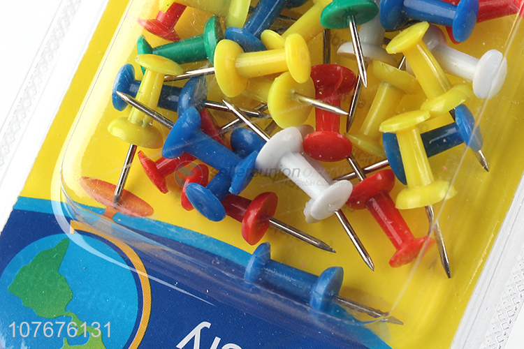 Low price office supplies drawing pins thumbtacks pushpins