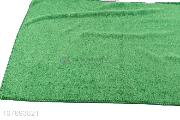 Preferred thin fiber car cleaning towels for car washing and cleaning