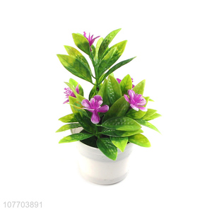 Factory direct sales simulation plant living room desktop fake flower pot