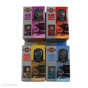 Low price colourful air freshener for air vent fresh