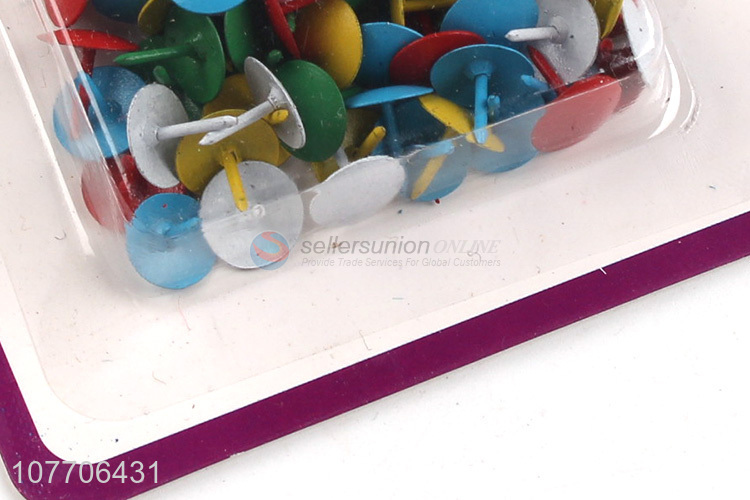 Hot selling color office binding tools stationery pushpins
