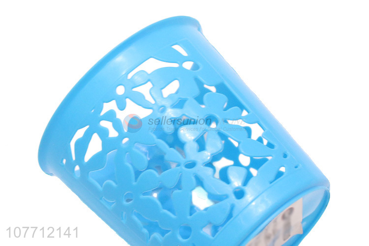 Cute Design Desktop Pen Container Fashion Plastic Storage Basket