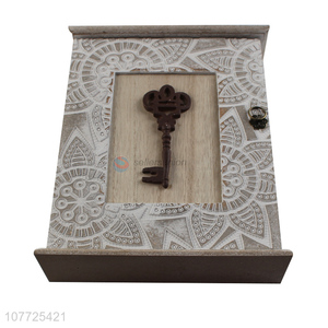 Delicate Design Wall Mounted Wooden Key Box Key Storage Box