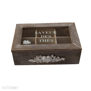 Good Price Vintage Wooden Storage Box Tea Box