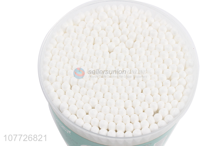 High quality plastic double-ended cotton swab stick 300 daily beauty cotton swab stick