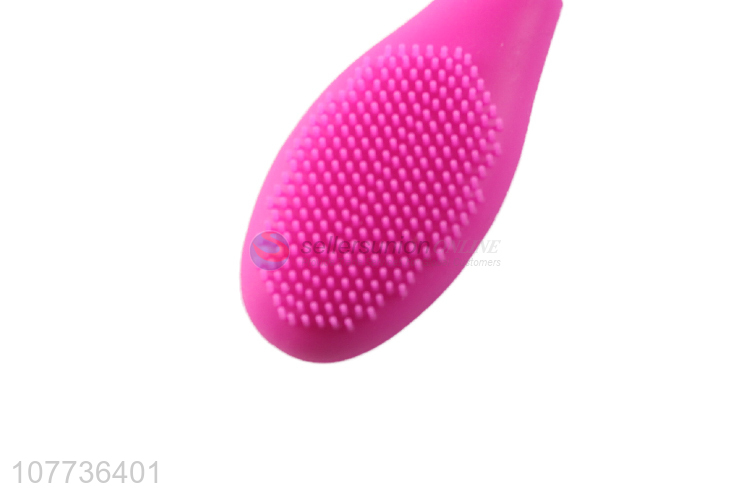 High quality double-end silicone mask brush facial cleaning brush beauty accessories