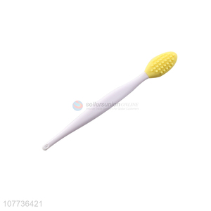 Hot selling eco-friendly silicone nose pore cleaning brush soft exfoliating brush