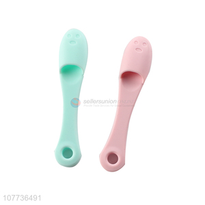 New arrival candy color silicone face cleaning brush nose pore cleaner brush