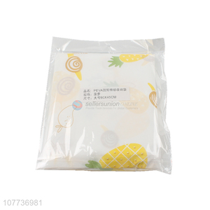 Hot product pineapple printed peva storage bag for quilts and pillows