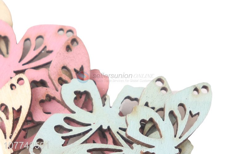 High-quality board newspaper decoration wooden butterfly decorative strip