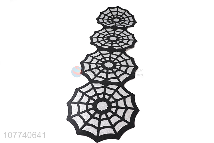 Good quality black spider web decoration halloween decoration band