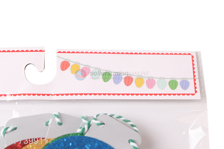 Factory wholesale holiday party decoration glitter ribbon decoration strip