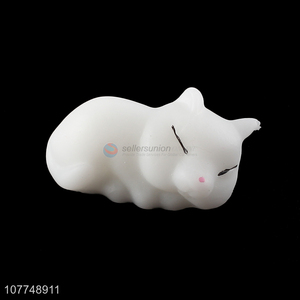 Factory supply animal shape white stress relief squeeze toys