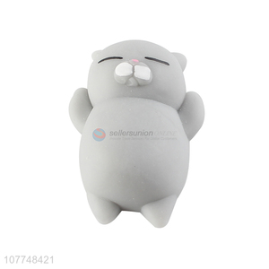 Fashion product grey soft animal squeeze toys for child and adult