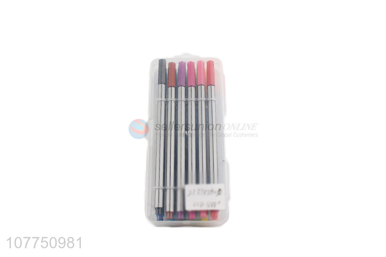 Best selling 12 colors fine liner pen waterproof marker