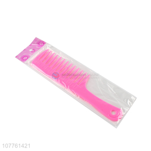 Best Price Plastic Hair Comb Fashion Wide Tooth Combs