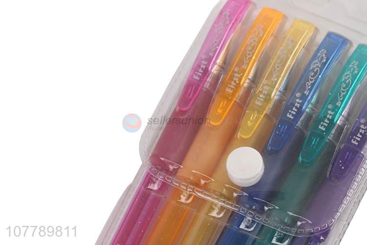 Wholesale frosted shell marker pen fluorescent color pen for student