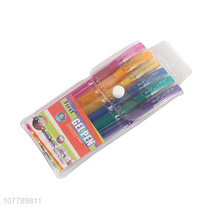 Wholesale frosted shell marker pen fluorescent color pen for student