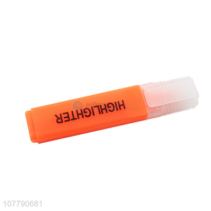 Good quality plastic highlighter pen office school supplies