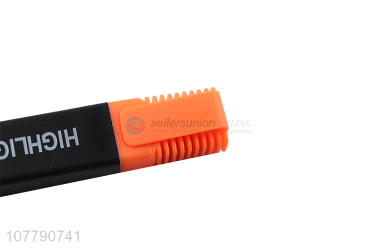 Competitive price plastic highlighter pen custom advertising gift