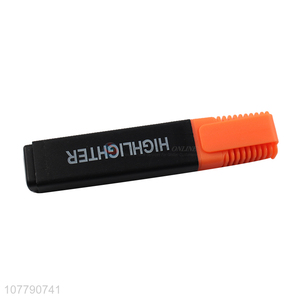 Competitive price plastic highlighter pen custom advertising gift