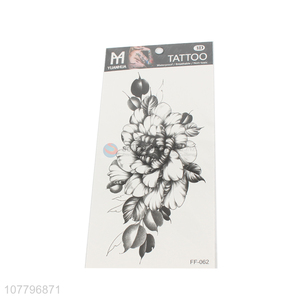 Best selling art waterproof flower tattoo sticker