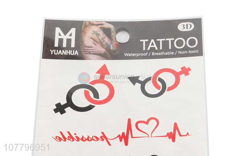 New arrival eco-friendly long lasting tattoo stickers